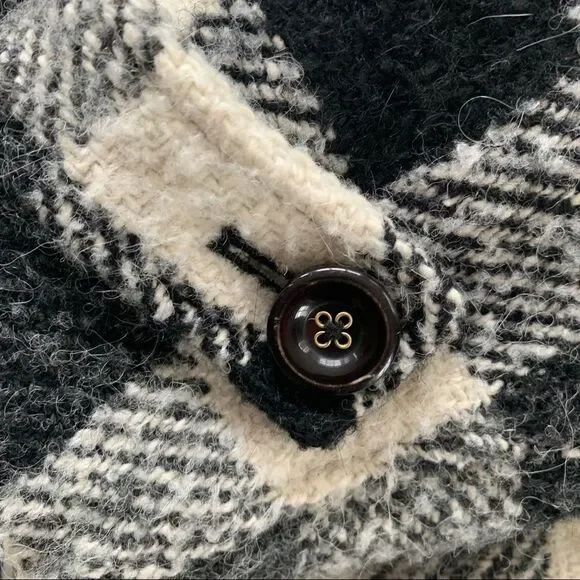 Juicy Couture Buffalo Check pink Fur Jacket